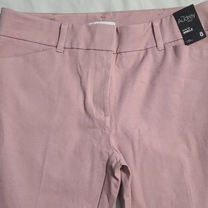 Stretch Rose Slim Ankle pants